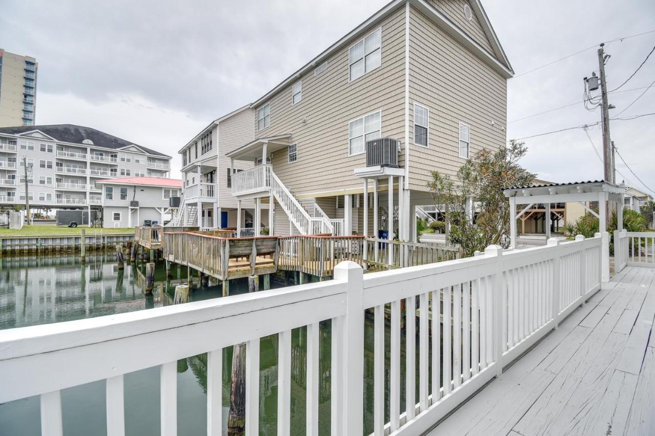 Waterfront North Myrtle Beach Home With Deck! Exterior photo